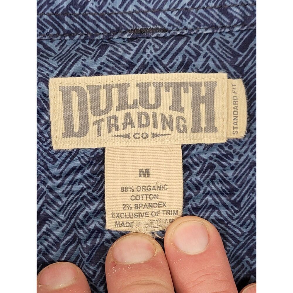 Duluth Trading Men's Casual Button Up- Size M - Picture 3 of 8
